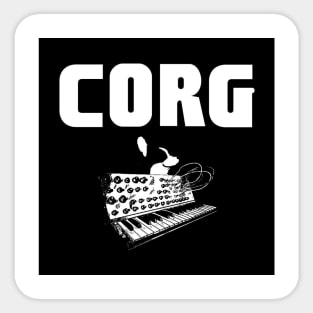 Corg Sticker